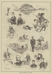 アルダーショットでの陸上競技